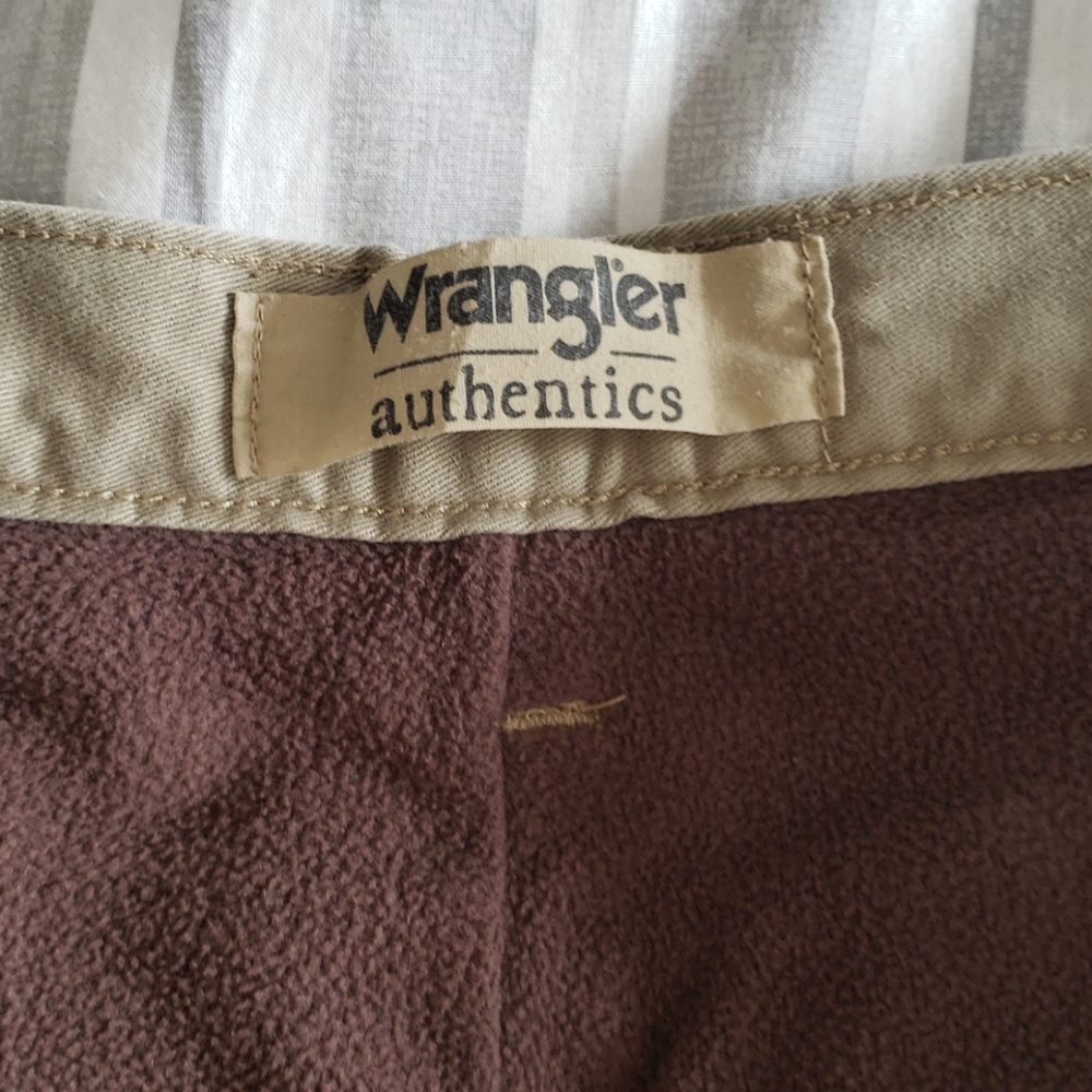 38x32 Wrangler fleece lined cargo pants